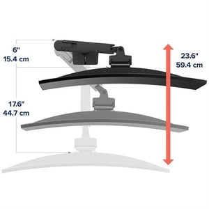 Ergotron HX Desk Monitor Arm with Heavy Duty Pivot