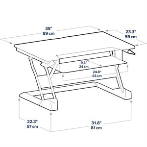 Ergotron Workfit T Standing Desk Converter